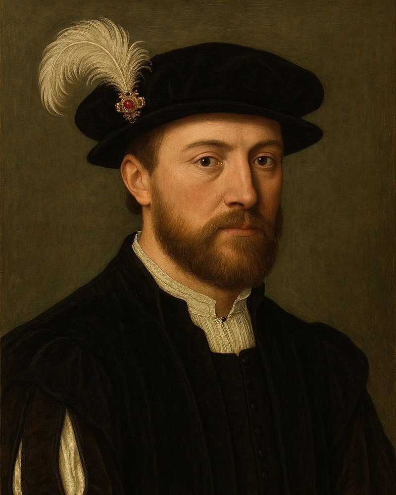 Classical portrait study
