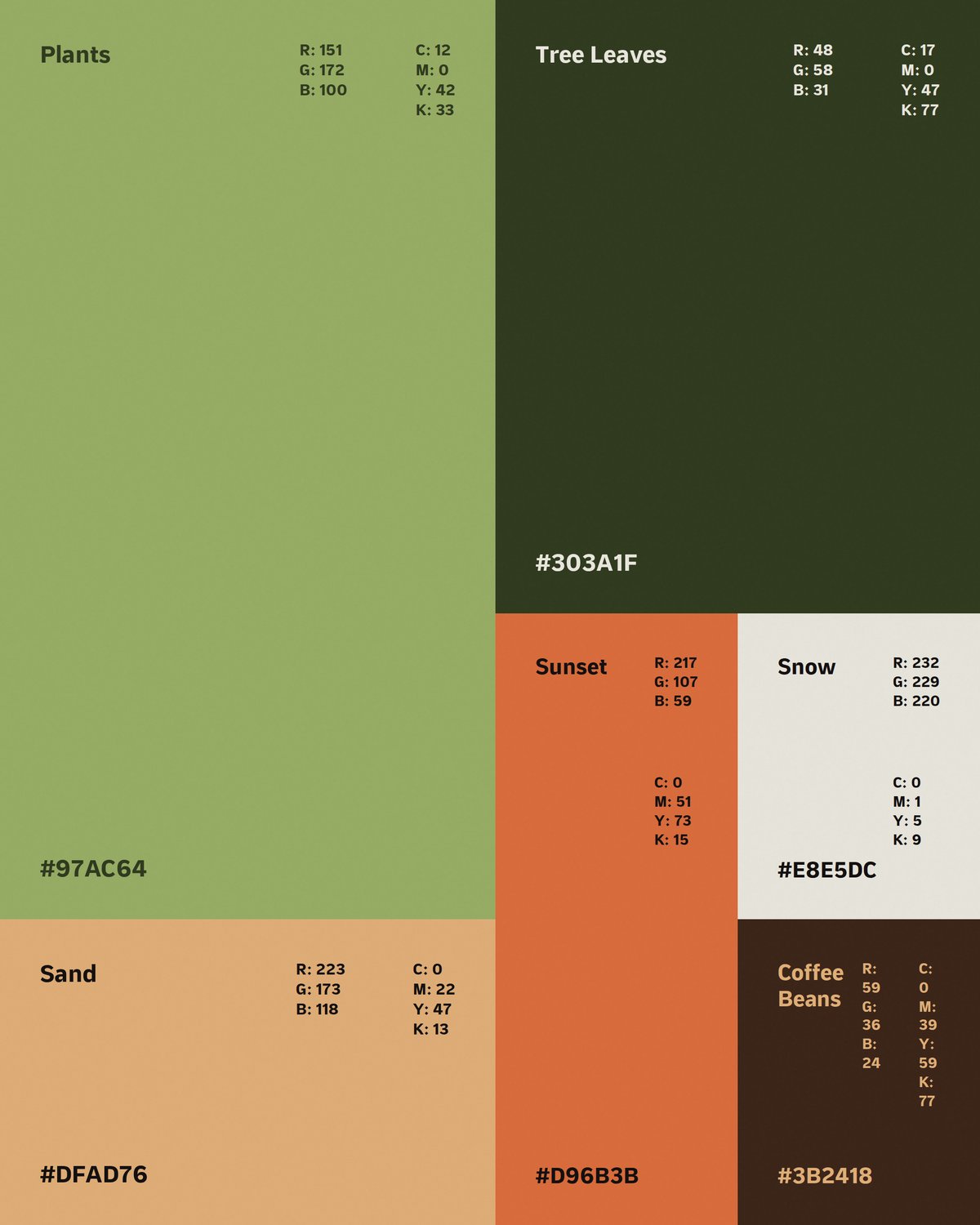 Color palette